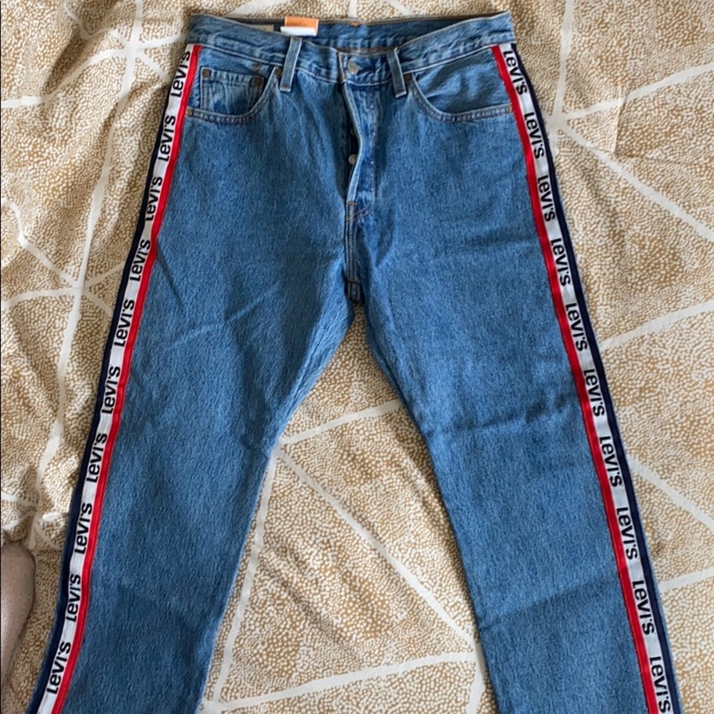 Levi’s Original Fir 501 Straight Leg Button-Fly